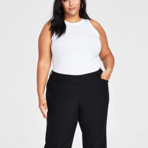 INC International Concepts Women's Plus Trousers Career Boot Cut Pants 18W